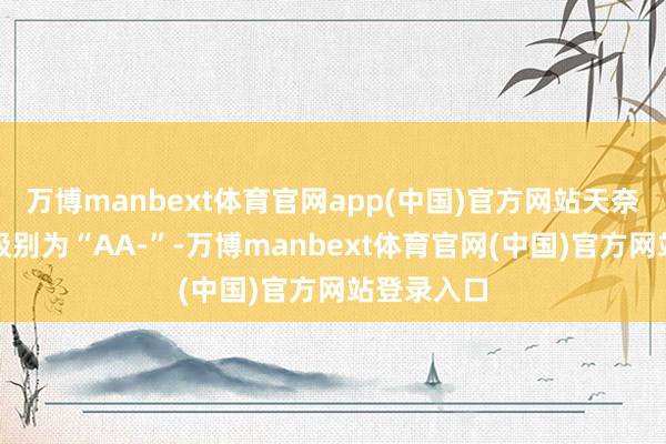 万博manbext体育官网app(中国)官方网站天奈转债信用级别为“AA-”-万博manbext体育官网(中国)官方网站登录入口